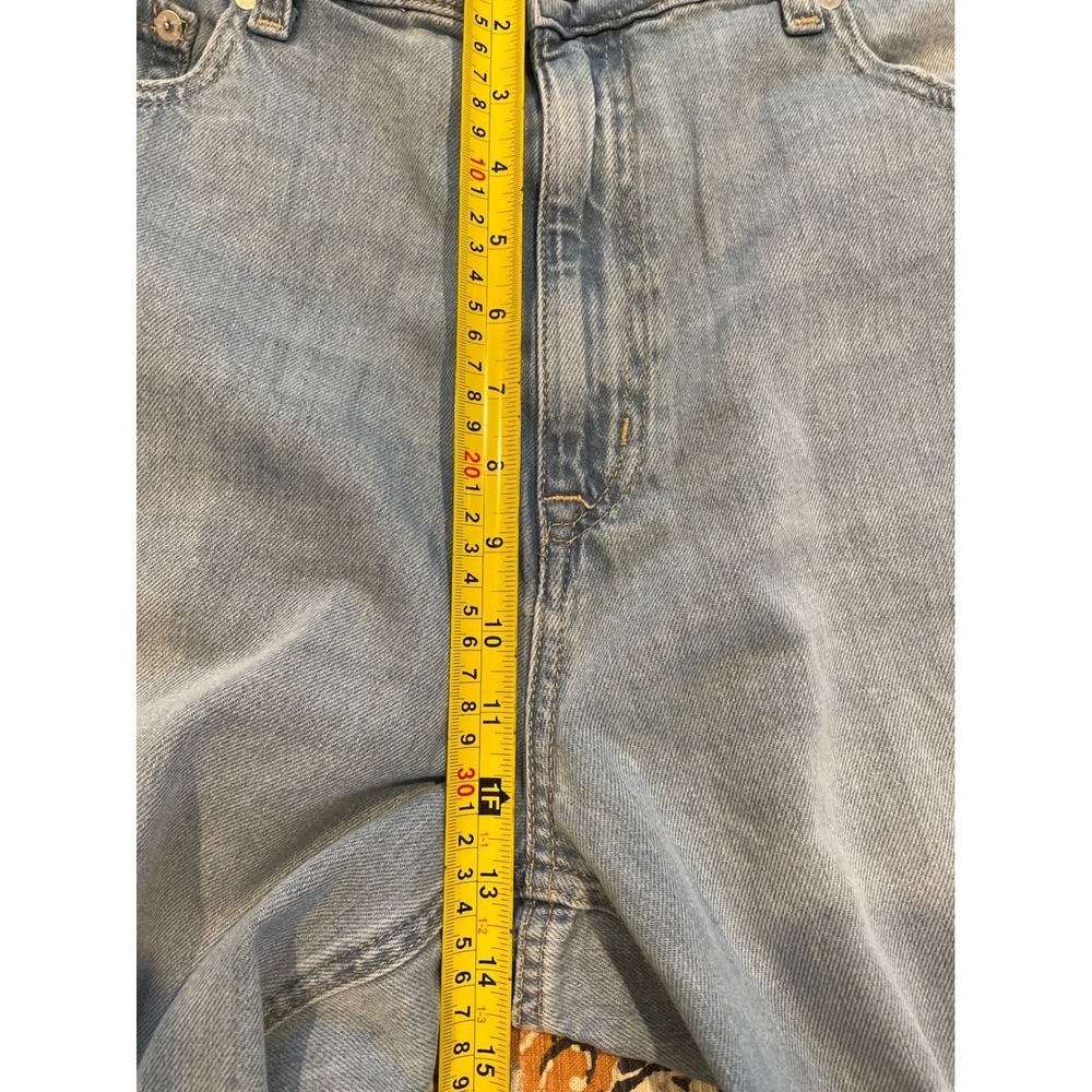 Aeropostale Jeans Women's 14 Blue New High Rise Wide Leg Non-Stretch Denim New - Picture 13 of 14